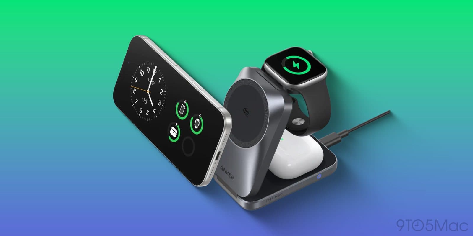 Anker เปิดตัวแท่นชาร์จ 3-in-1 แบบพับได้ รองรับ Qi2 25W