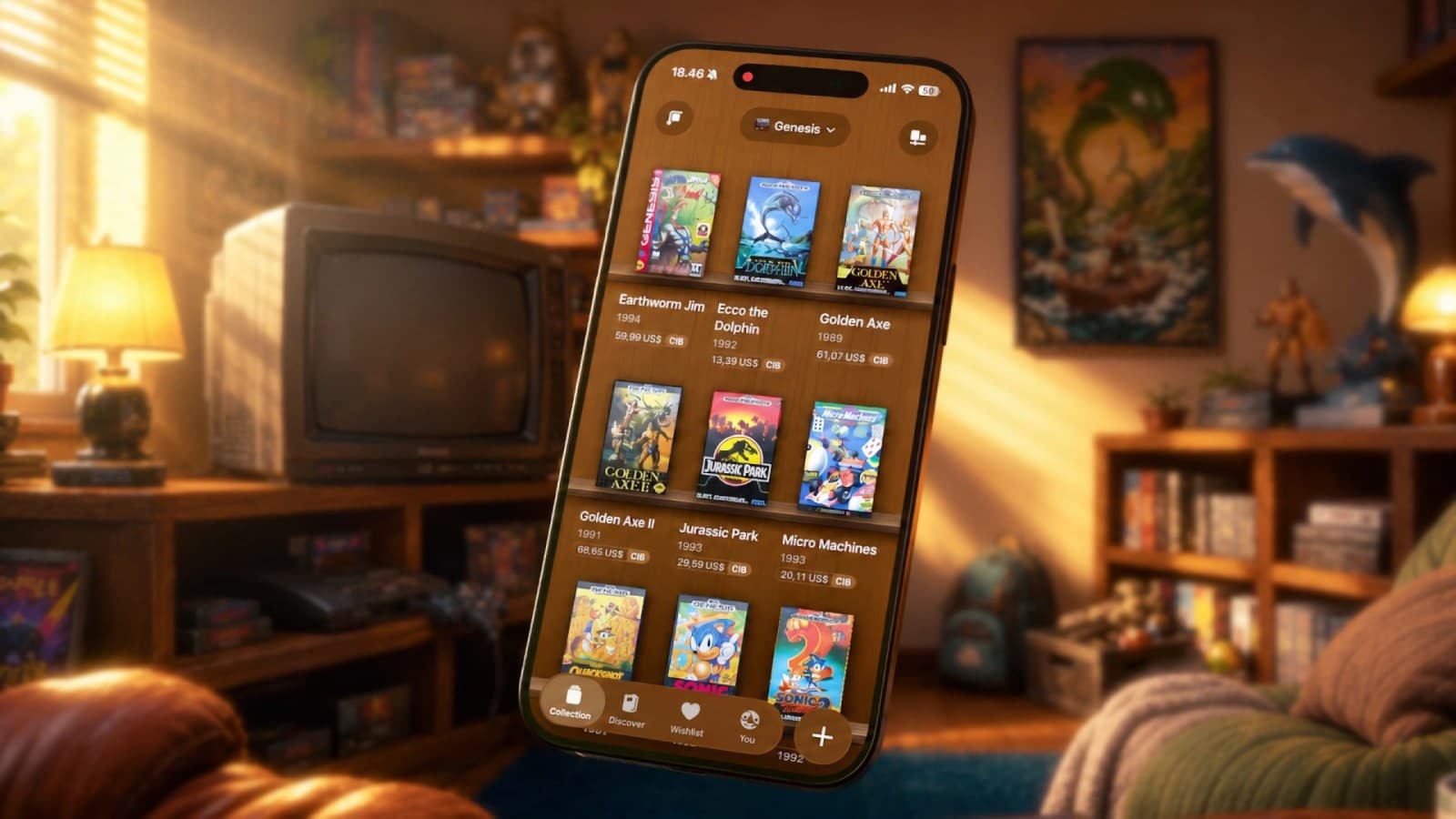Cibby แอป iOS ดีไซน์สวยสำหรับนักสะสมเกมแบบแผ่นและกล่อง