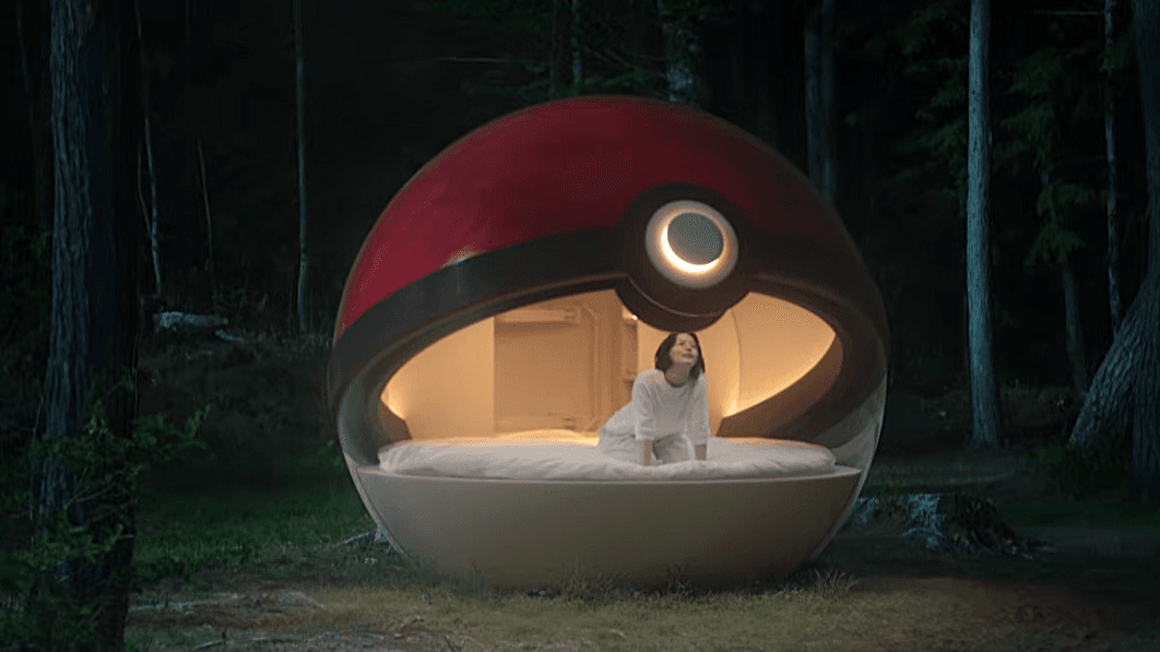 ญี่ปุ่นเปิดประสบการณ์นอนใน “โปเกบอล” ยักษ์ผ่านแคมเปญ Pokémon Sleep