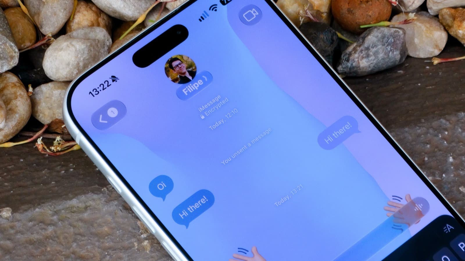 วิธีเปลี่ยนพื้นหลังในแอป Messages บน iPhone