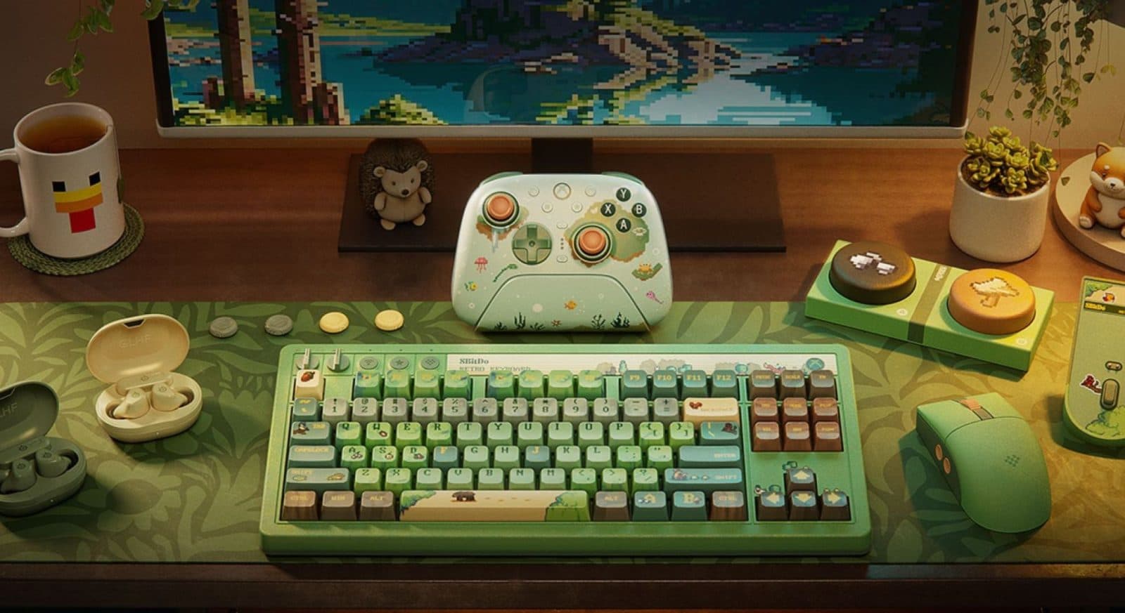Xbox เปิดตัวอุปกรณ์เสริมลิมิเต็ด ‘Cozy Collection’ โทนธรรมชาติร่วมกับ 8BitDo และ SteelSeries