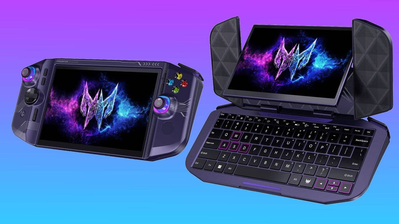 Acer โชว์ต้นแบบเครื่องเกมพกพาพับจอเป็นแล็ปท็อป พร้อมรุ่นขายจริง Predator Atlas 7