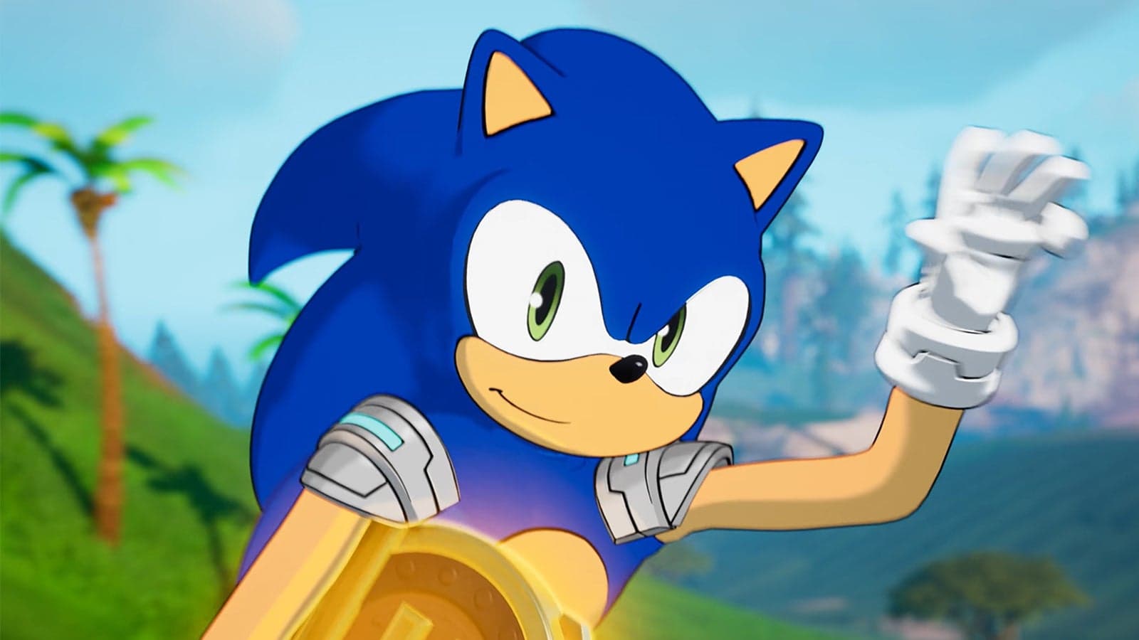 เซกาหาทางให้โซนิคถือปืนใน Fortnite ด้วยร่าง Android Sonic