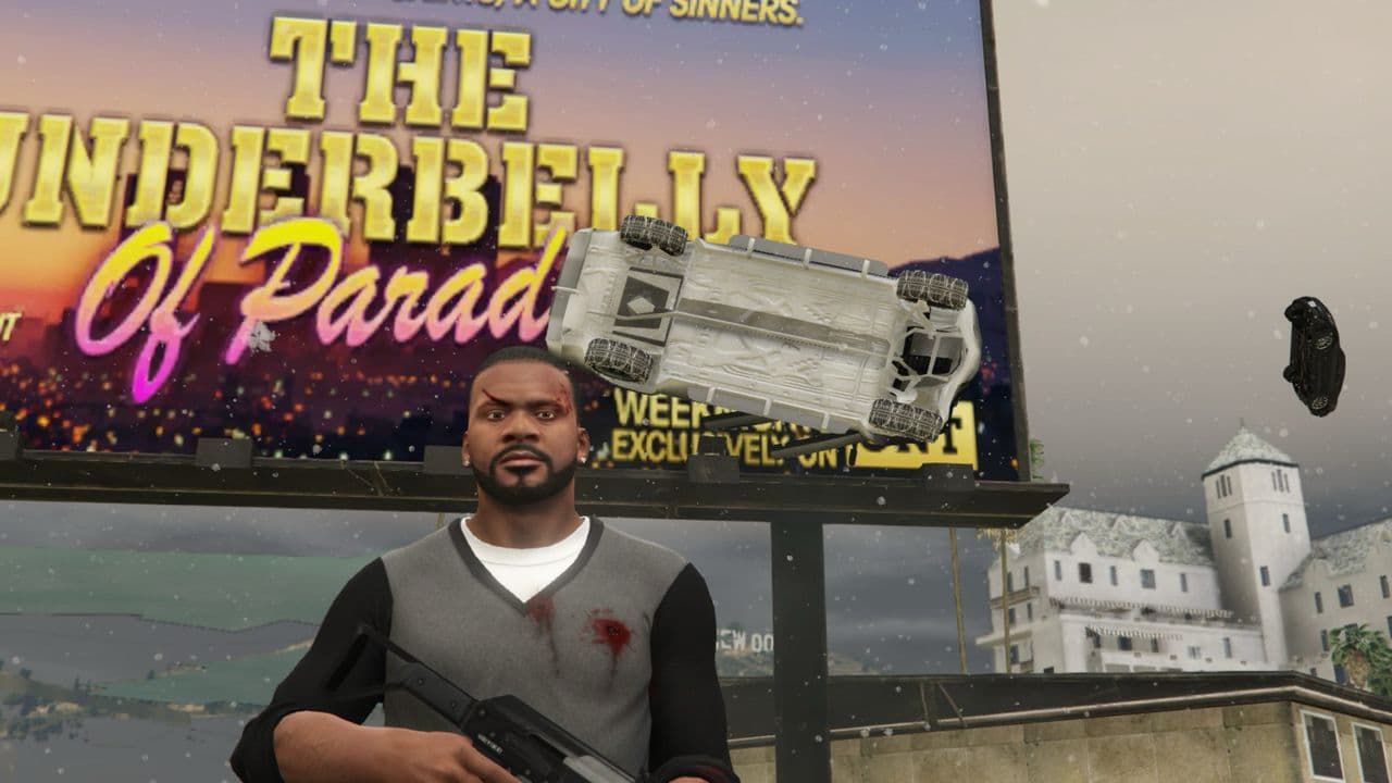 ม็อดหิมะทำให้ GTA 5 กลายเป็นลอสแอนเจลิสฤดูหนาว