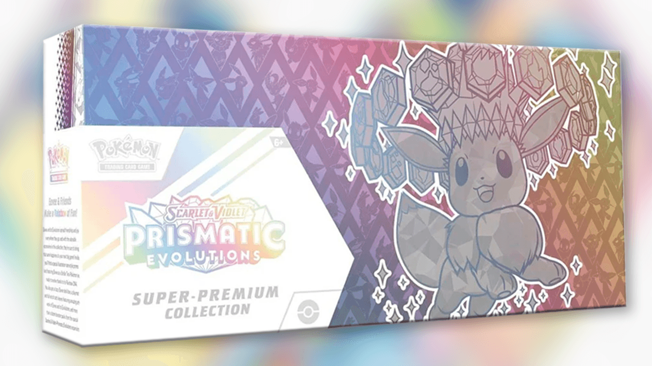 Amazon เติมสต็อก Pokémon TCG Prismatic Evolutions Super-Premium Collection อีกครั้ง