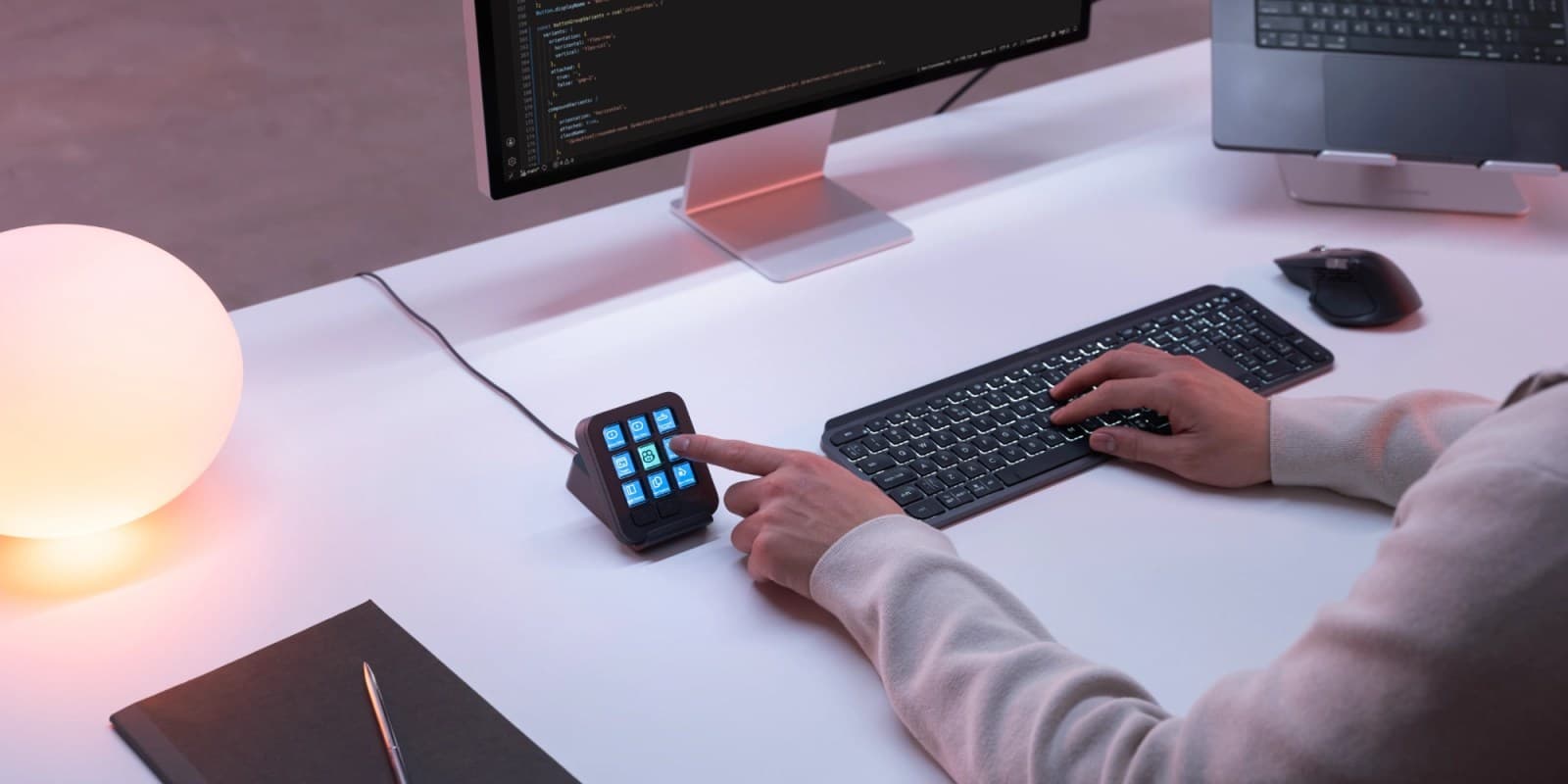 Logitech เปิดตัว MX Keypad แป้นควบคุมโปรแกรมได้สำหรับงานโค้ดและ AI