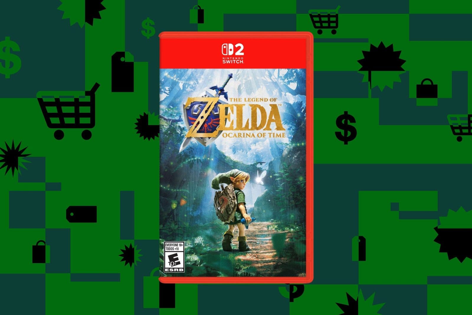 พรีออเดอร์รีเมก Ocarina of Time บน Switch 2 ที่ Walmart ลด 10 ดอลลาร์