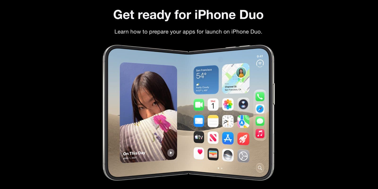 Apple ปล่อยเครื่องมือให้นักพัฒนาเตรียมแอปสำหรับ iPhone Duo ก่อนเปิดตัวเดือนตุลาคม