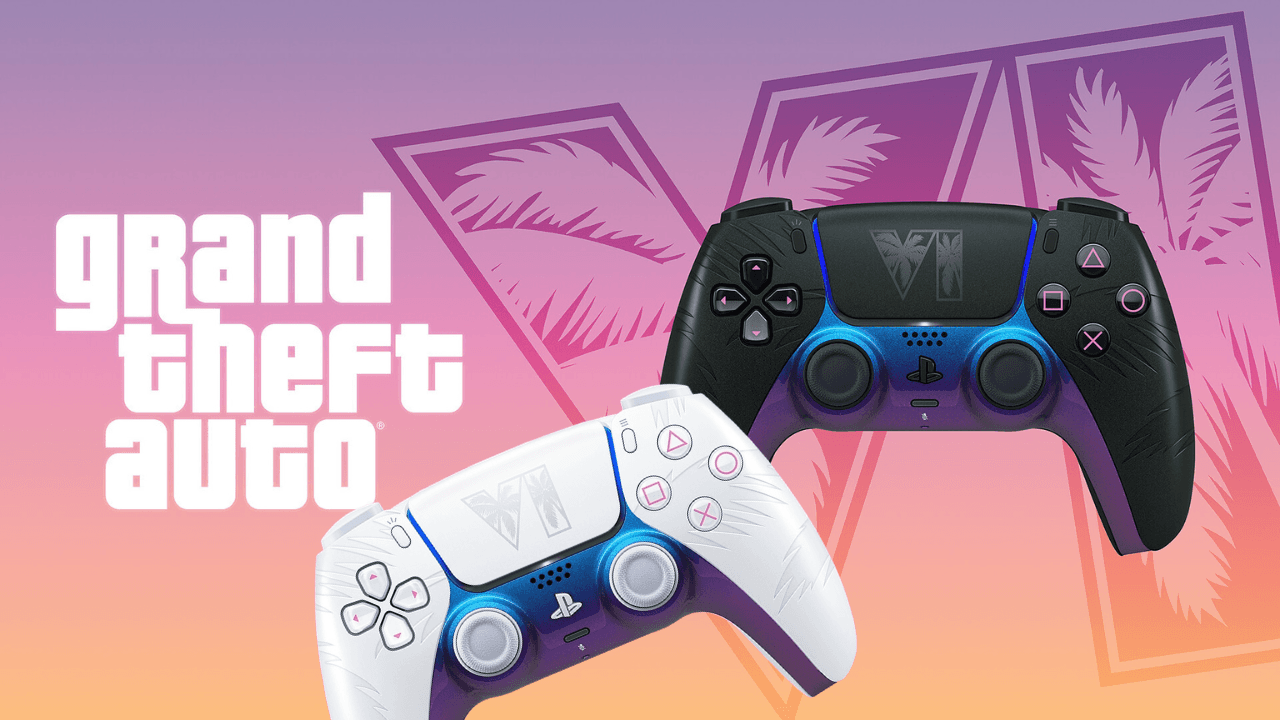Sony เปิดพรีออเดอร์จอย PS5 DualSense ลิมิเต็ดธีม GTA 6 สองสี