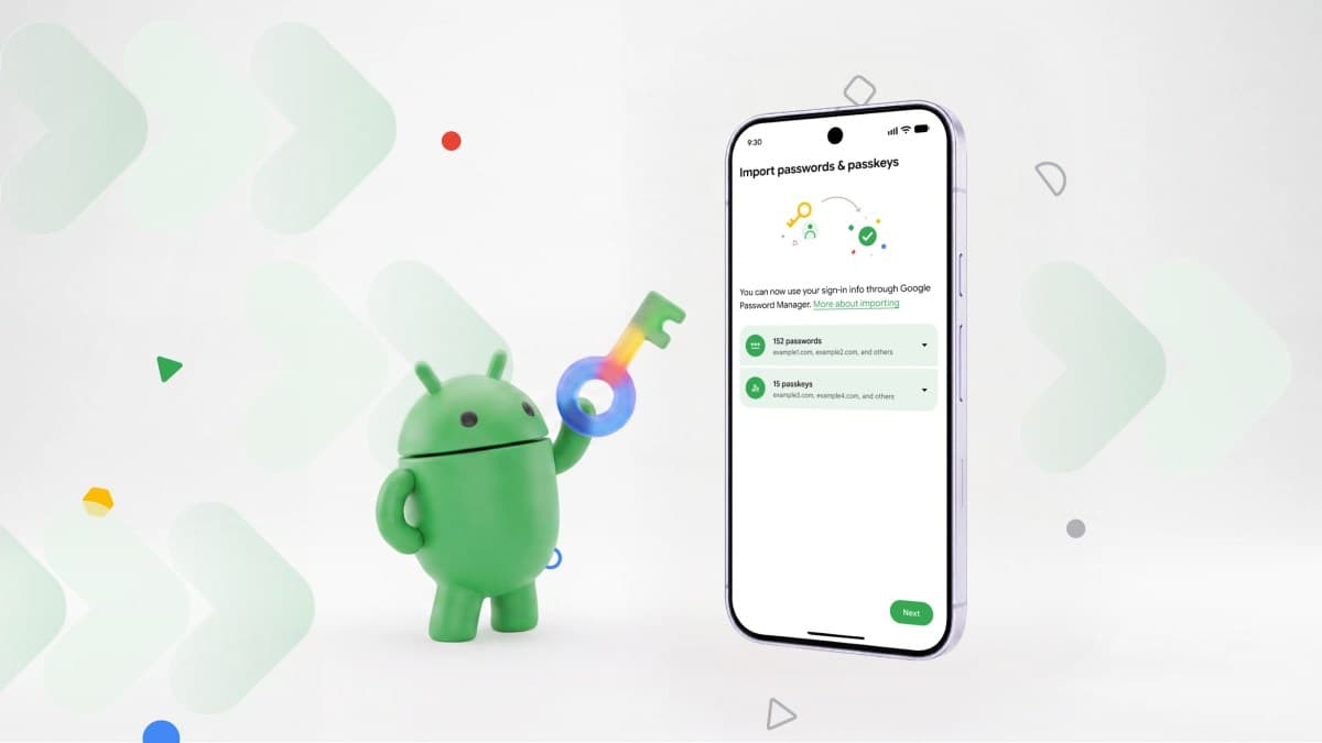 Google เพิ่มฟีเจอร์ย้ายรหัสผ่านและ Passkey ระหว่างแอปจัดการรหัสผ่านบน Android
