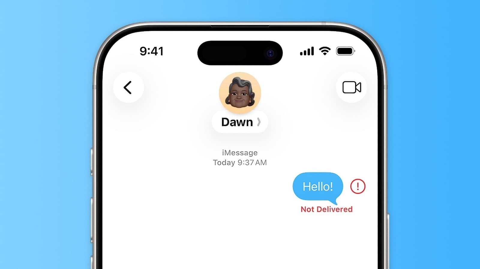 วิธีแก้ปัญหา iMessage ขึ้น “Not Delivered” บน iPhone