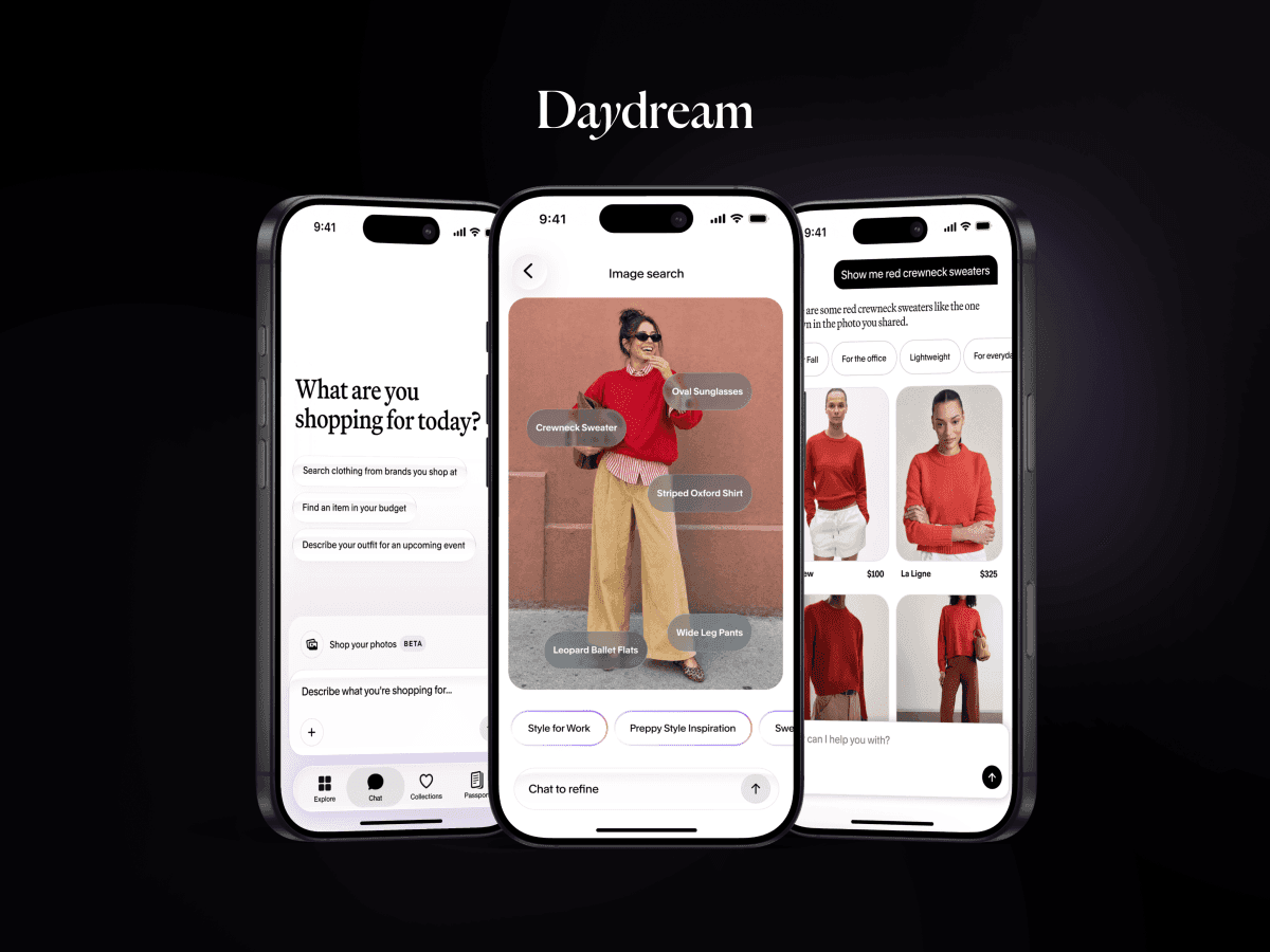 Daydream ใช้ Apple Intelligence เปลี่ยนรูปชุดในคลังภาพให้ช้อปได้