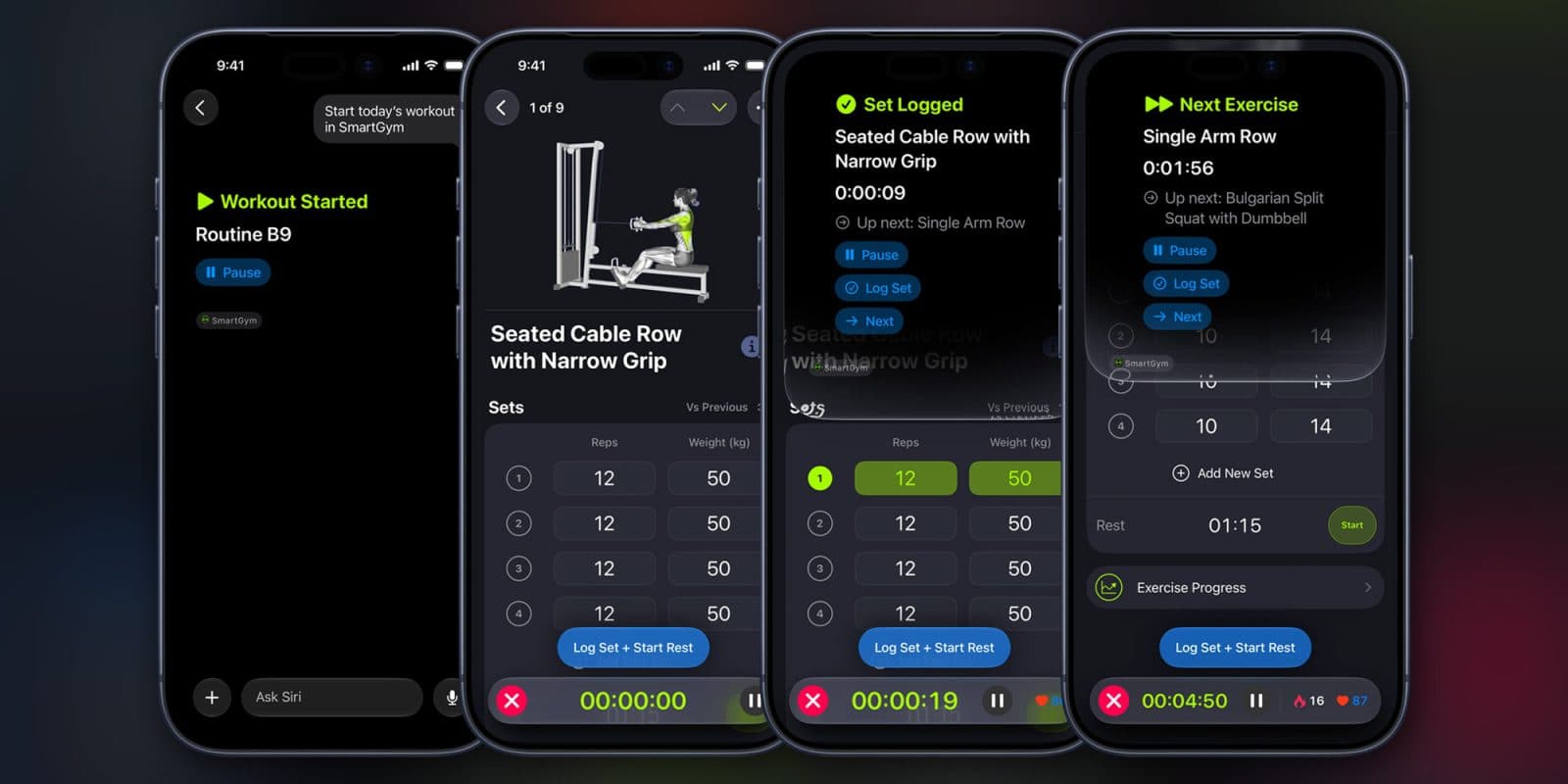 SmartGym 8 เพิ่มสร้างโปรแกรมออกกำลังกายด้วยภาษาธรรมชาติและเชื่อม Siri AI
