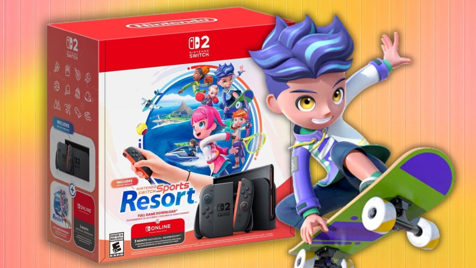เปิดจองบันเดิล Nintendo Switch 2 + Nintendo Switch Sports Resort แล้ว