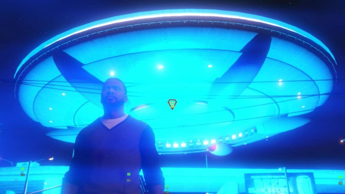 ลองใส่เหตุการณ์ยูเอฟโอใน GTA 5 แต่ผลลัพธ์ไม่เป็นอย่างที่หวัง