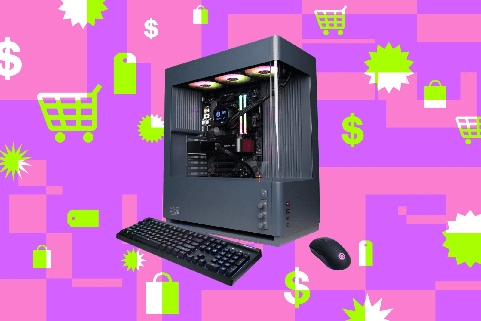 พีซีเกมมิง CyberPowerPC ใส่ RTX 5070 ลดหนัก เหลือ 1,549 ดอลลาร์