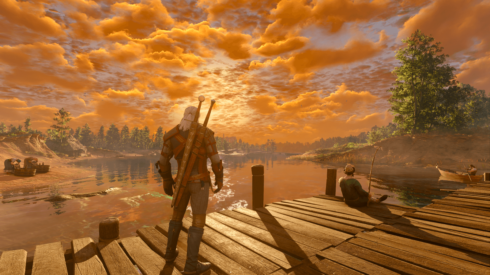 รวมภาพช็อตที่แสงรีมาสเตอร์ของ The Witcher 3 ทำได้สวยสะดุดตา