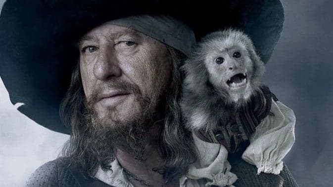 Geoffrey Rush เสนอวิธีคืนชีพ Barbossa ใน Pirates of the Caribbean 6