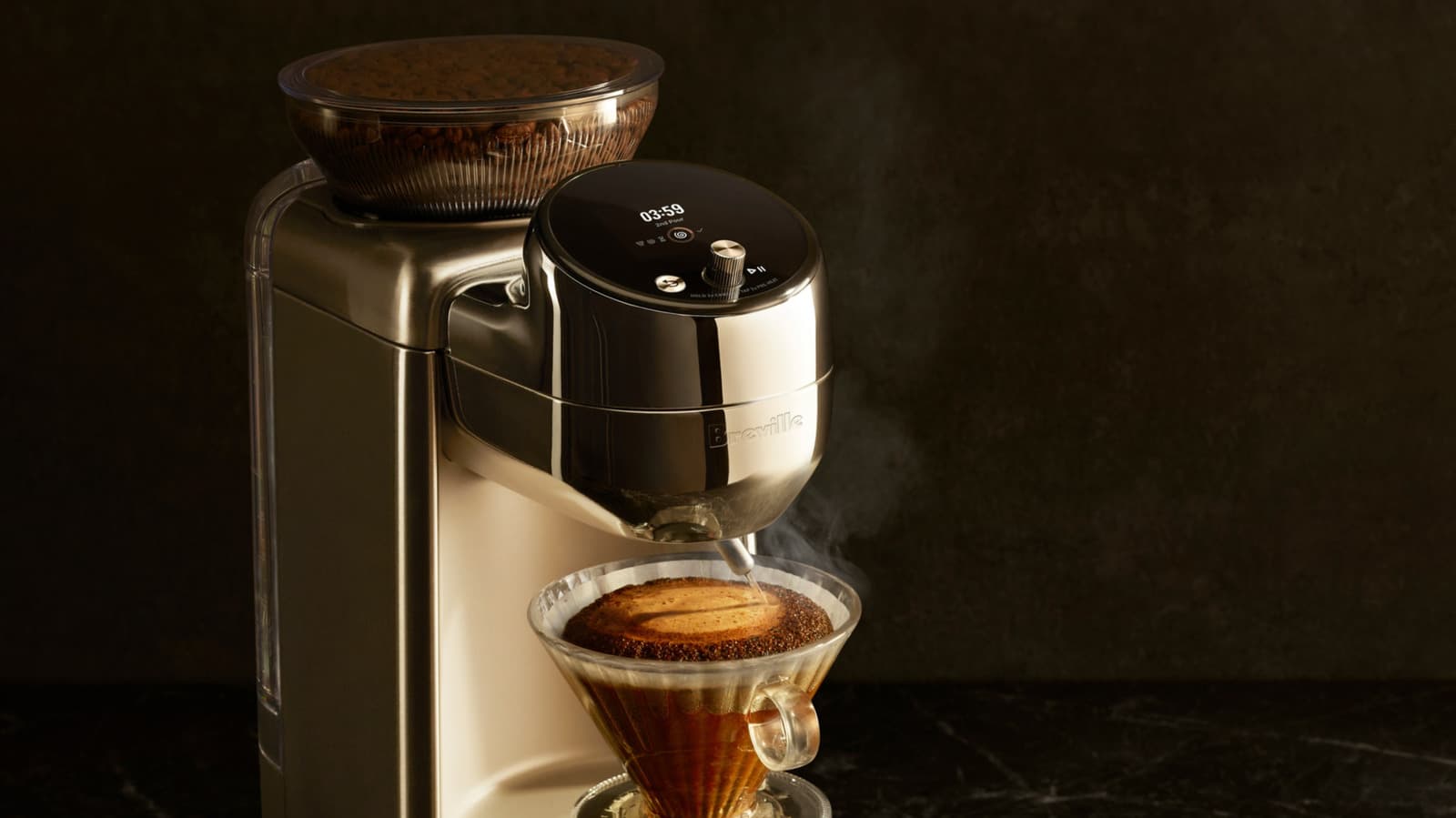Breville เปิดตัวเครื่องชงกาแฟ $600 ที่ทำพัวร์โอเวอร์ได้อัตโนมัติ