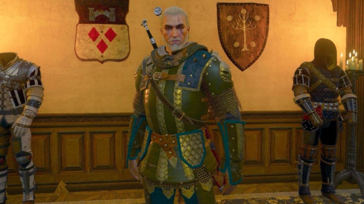 ม็อดแก้ชุดเกราะ Griffin ของ The Witcher 3 ใช้ได้กับเวอร์ชันรีมาสเตอร์แล้ว