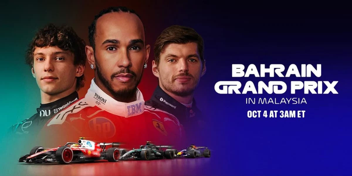 Apple TV เปิดดู F1 ศึกบาห์เรนฟรีในสหรัฐฯ ชั่วคราว
