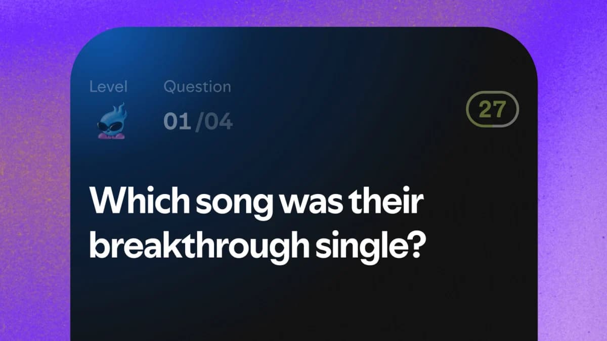 Spotify ขยายฟีเจอร์ Music Quiz ให้ทายเพลงได้มากกว่า 2,000 ศิลปิน