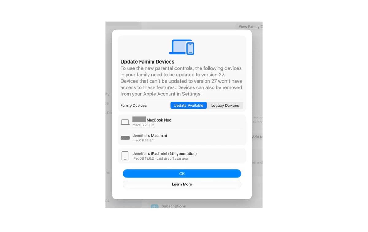 ผู้ใช้บ่นระบบ Screen Time ใหม่ของ Apple ใช้งานจริงยาก เพราะต้องอัปเดตทุกอุปกรณ์ในครอบครัว