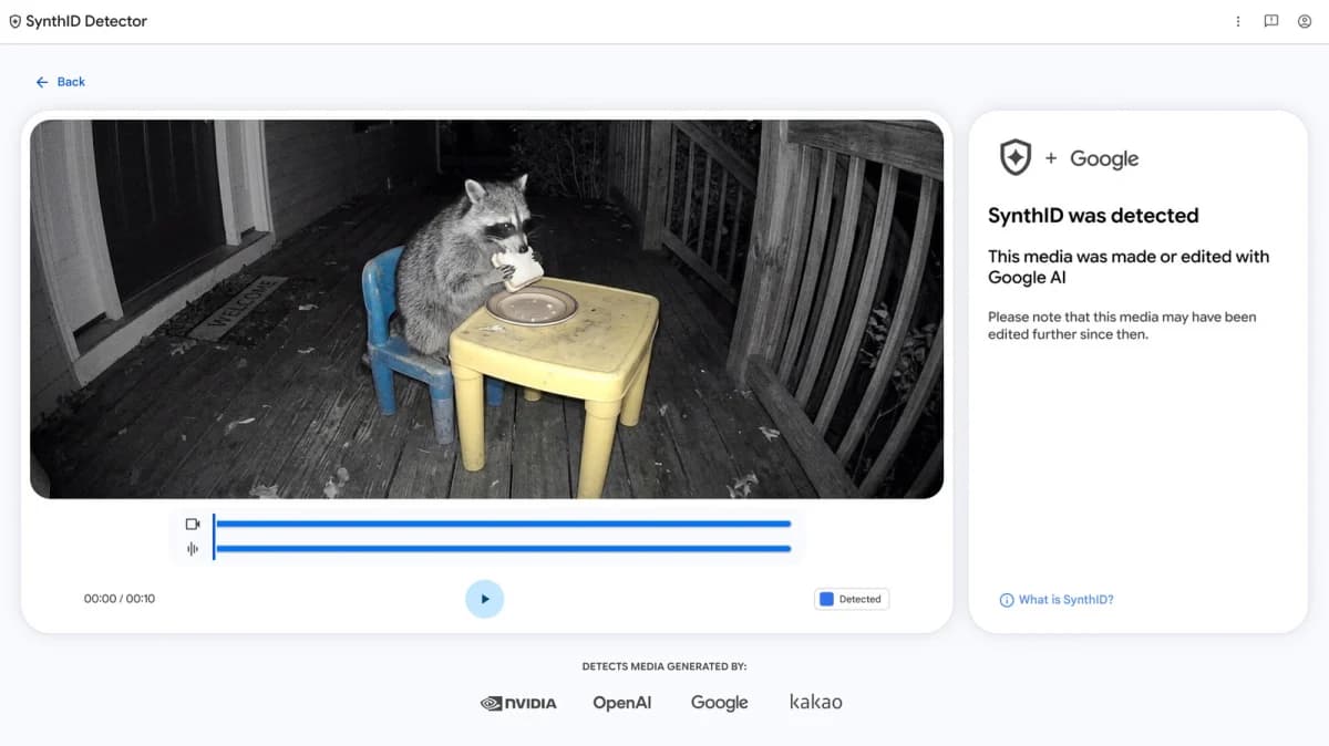 Google เปิดใช้ SynthID Detector เว็บไซต์ตรวจจับคอนเทนต์ที่สร้างด้วย AI