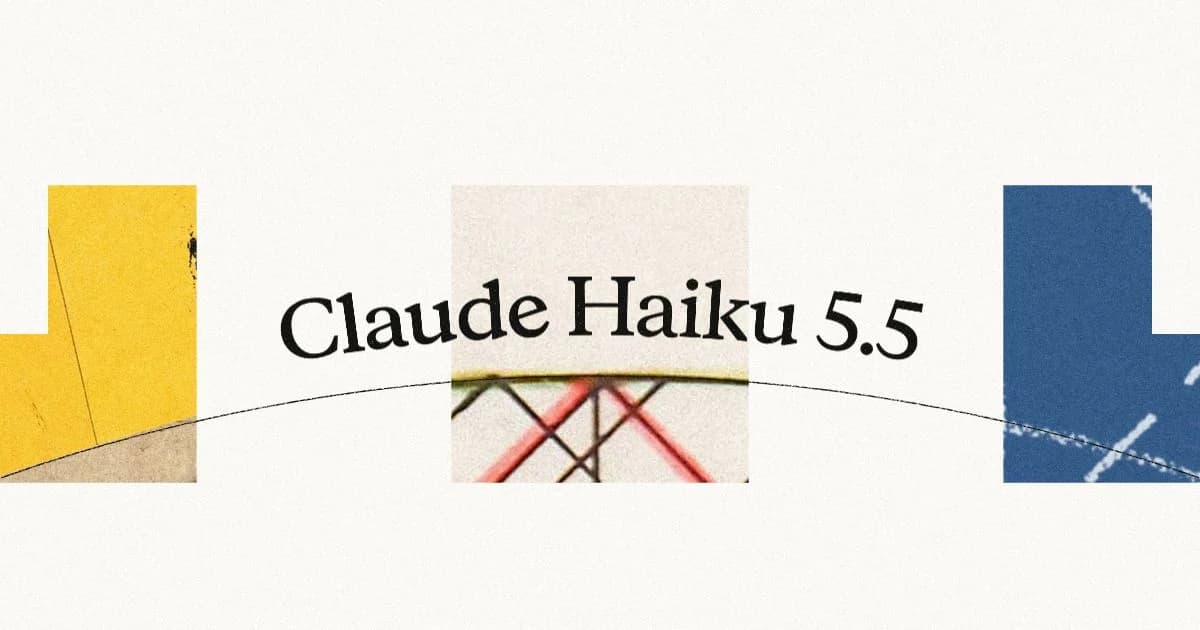 Anthropic เปิดตัว Claude Haiku 5.5 โมเดลเล็กเร็วสุด ต้นทุนต่ำสำหรับงานปริมาณมาก