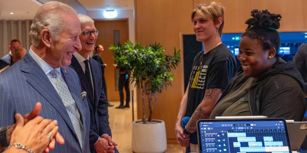 Apple จับมือ The King’s Trust เปิดโปรแกรม Creative Labs ในสหราชอาณาจักร