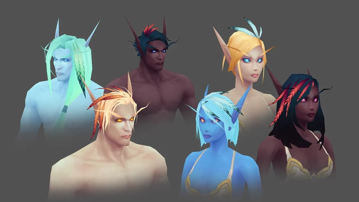 Blizzard จะปรับลุคเอลฟ์สีน้ำเงินใน World of Warcraft: Forever ให้ดูย้อนยุคขึ้น