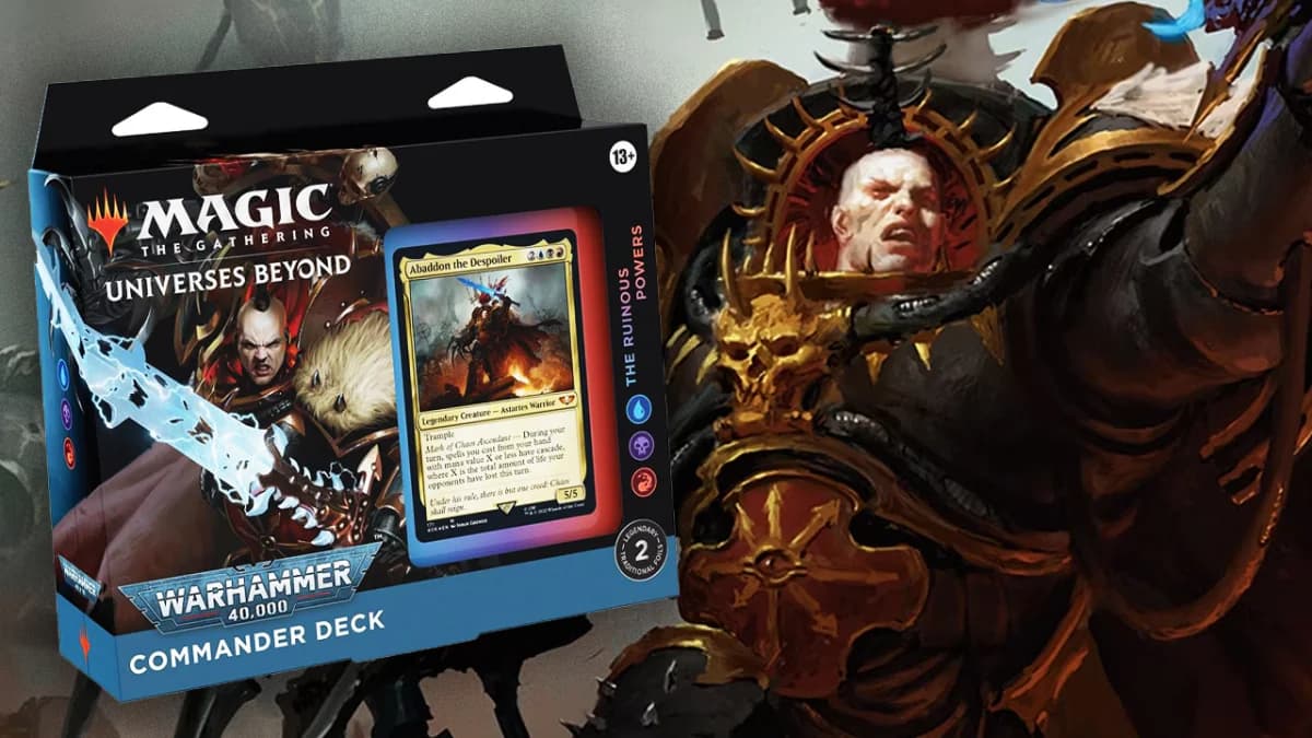 Wizards of the Coast ยืนยันพิมพ์ซ้ำเด็ค MTG Warhammer 40K Commander แล้ว