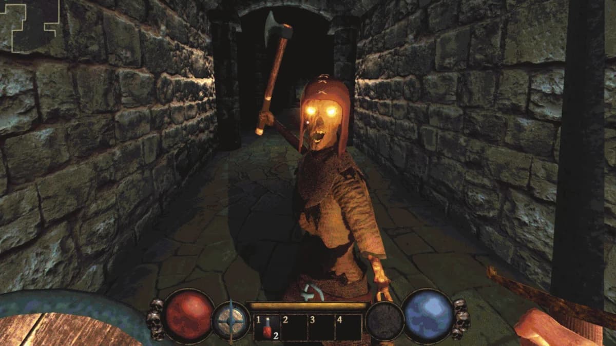 Heathen เกม ARPG มุมมองบุคคลที่หนึ่ง เพิ่มระบบตัดอวัยวะและเตะหัวศัตรูได้