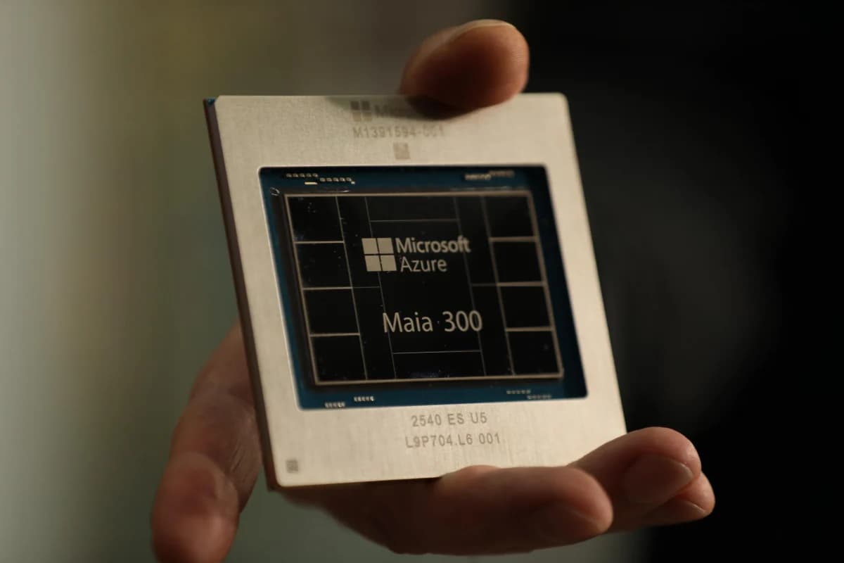 Microsoft เปิดตัวชิป AI รุ่น Maia 300 ลดการพึ่งพา GPU ของ Nvidia