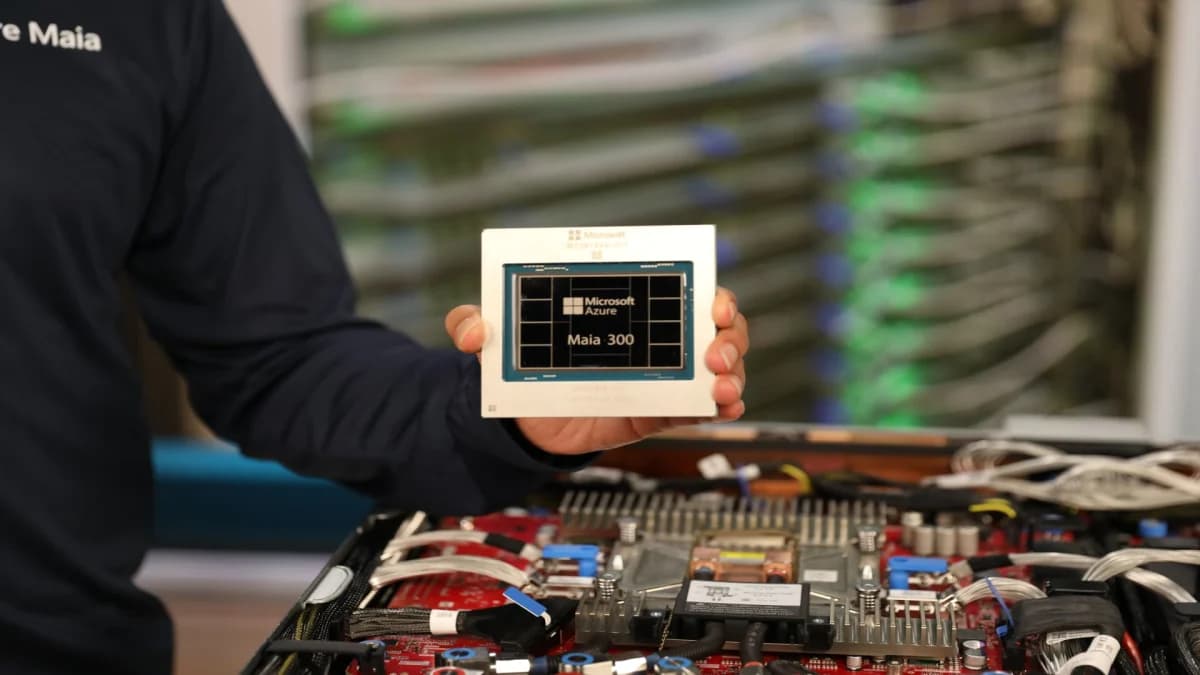 Microsoft เปิดตัว Maia 300 เตรียมใช้ชิป AI ของตัวเองเป็นหลัก