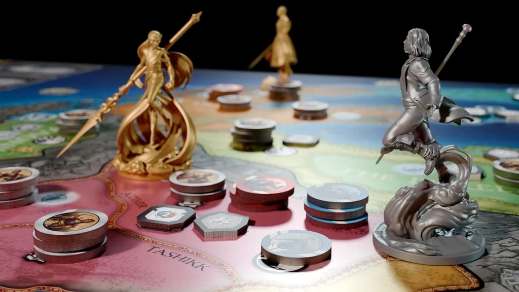 แคมเปญ Kickstarter เกมกระดาน War for Roshar ทะลุ 1 ล้านดอลลาร์ในวันแรก