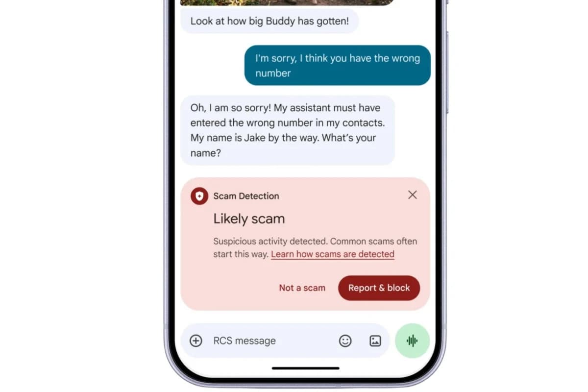 Android เพิ่มระบบใช้ AI ช่วยจับมิจฉาชีพใน Google Messages