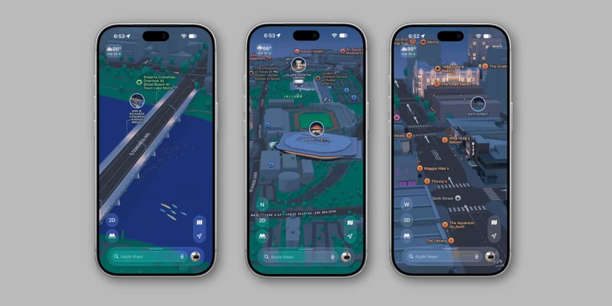 Apple Maps เปิดใช้งานประสบการณ์แผนที่เมืองแบบละเอียดในออสตินแล้ว