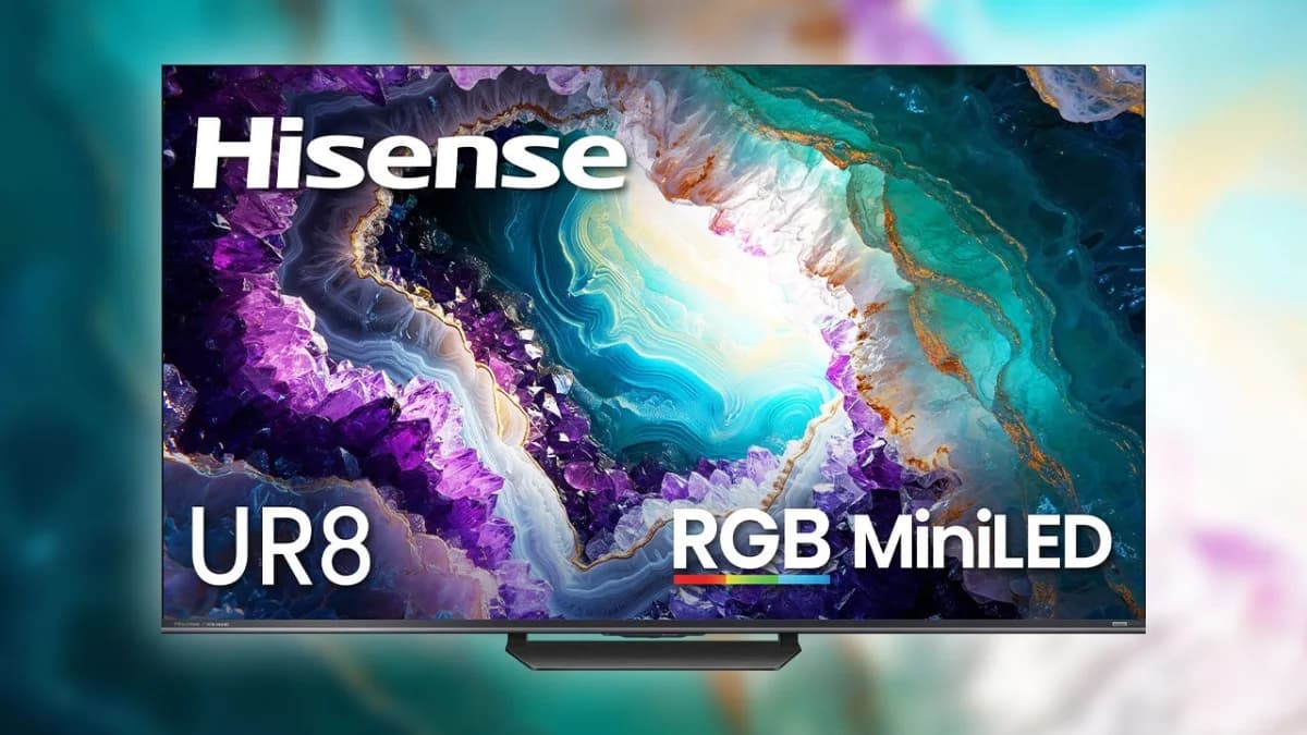 Hisense UR8 RGB Mini-LED ขนาด 65 นิ้ว ลดแรงเหลือ 1,099.99 ดอลลาร์ก่อนแบล็กฟรายเดย์
