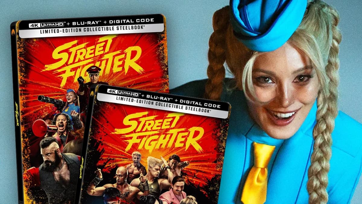 Street Fighter เปิดจอง 4K Steelbook ลายพิเศษสองแบบผ่าน Amazon