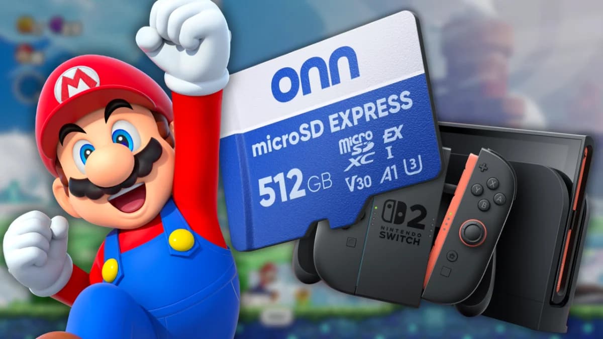 Walmart ลดราคา microSD Express 512GB สำหรับ Switch 2 เหลือราว 85 ดอลลาร์