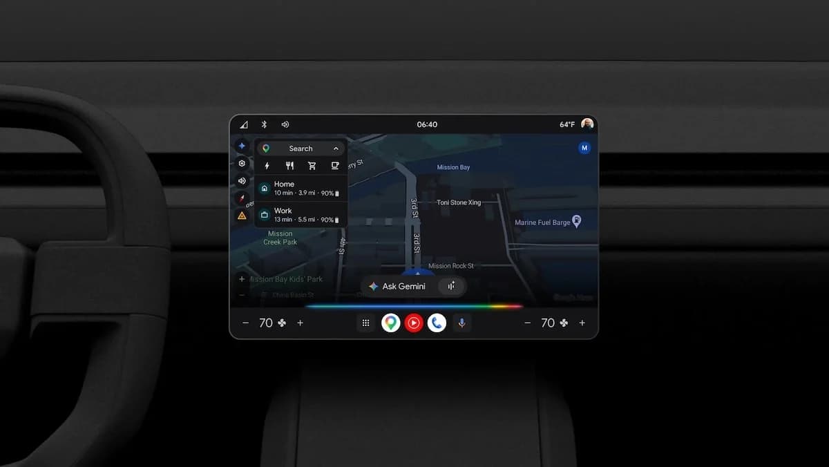 Google เตรียมนำ Gemini เวอร์ชันส่วนตัวขึ้นรถยนต์มากขึ้น