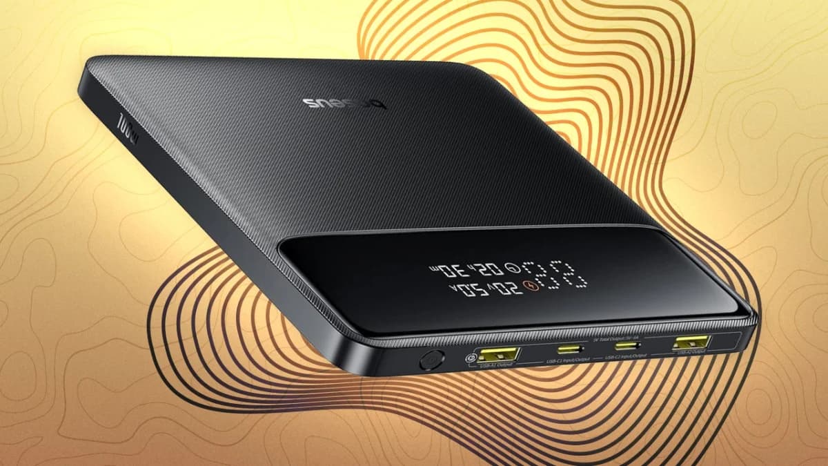 Baseus Blade พาวเวอร์แบงก์ 20,000mAh บางเฉียบลดเหลือราว 39 ดอลลาร์ก่อนแบล็กฟรายเดย์