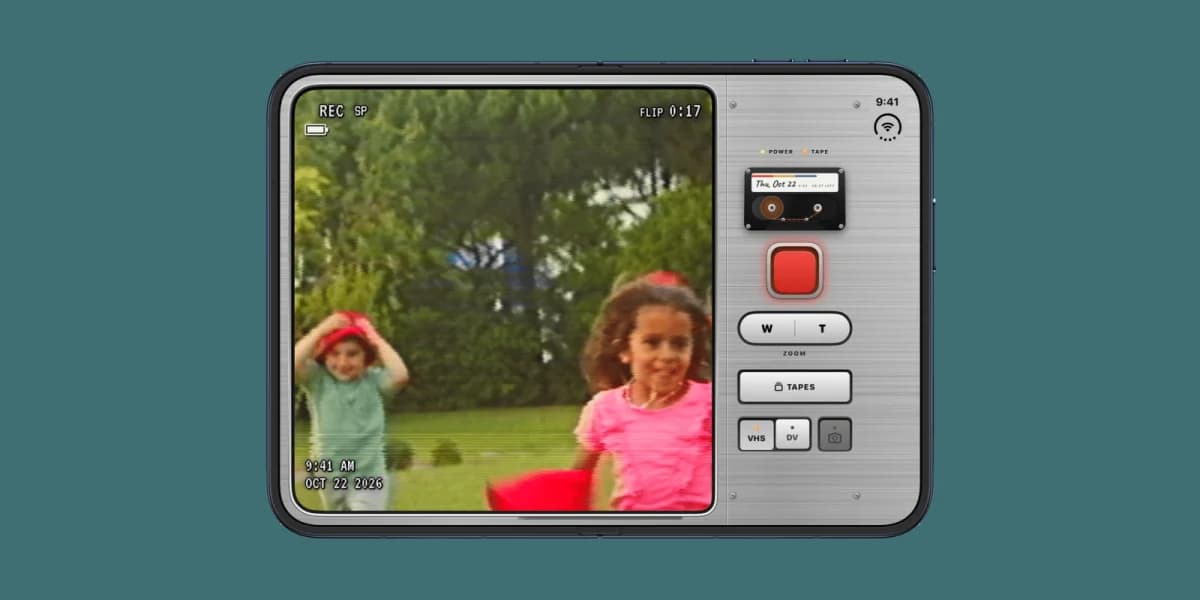 Flipcorder แอปถ่ายวิดีโอสไตล์วินเทจบน iPhone Duo