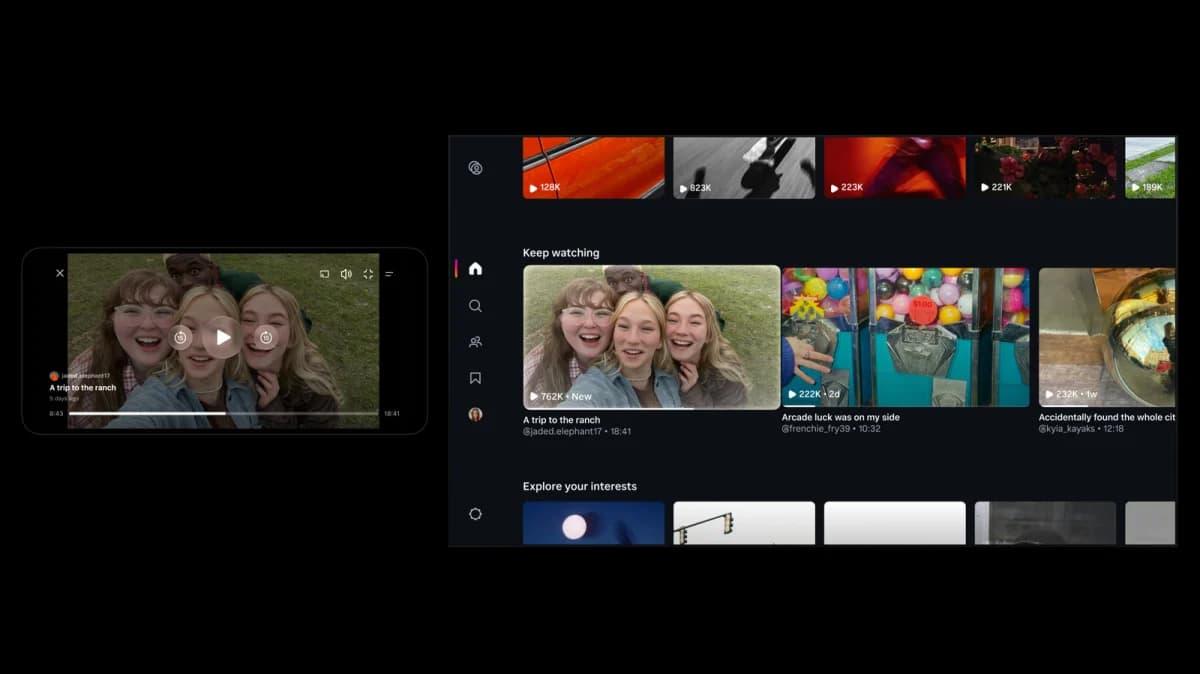 Instagram ทดสอบวิดีโอยาว 90 นาทีบนทีวี ดันคอนเทนต์รูปแบบยาวกลับมาอีกครั้ง