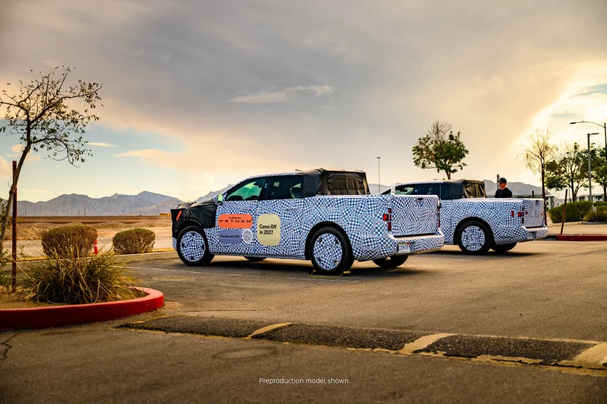 Ford Fathom รถกระบะไฟฟ้าราคาต่ำกว่า 3 หมื่นดอลลาร์จะมีอินเวอร์เตอร์สำรองไฟติดรถ