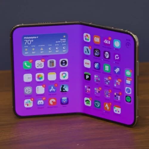 รีวิว iPhone Duo: สมาร์ตโฟนพับได้รุ่นแรกของ Apple ราคาเริ่มเกือบ 2,000 ดอลลาร์