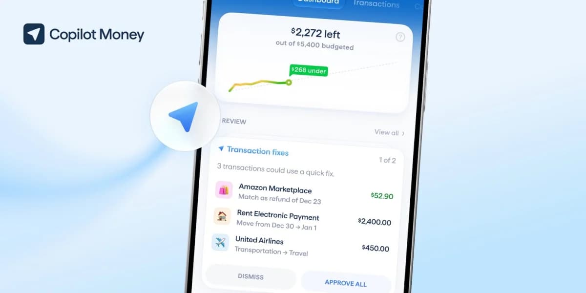 Copilot Money เพิ่ม Money Assistant ผู้ช่วยการเงิน AI ในแอป