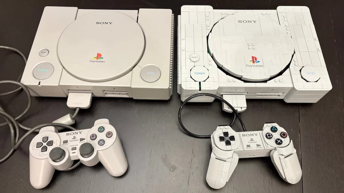 เปรียบเทียบ LEGO PlayStation กับเครื่อง PS1 จริง: ใกล้เคียงเกือบทุกมุม