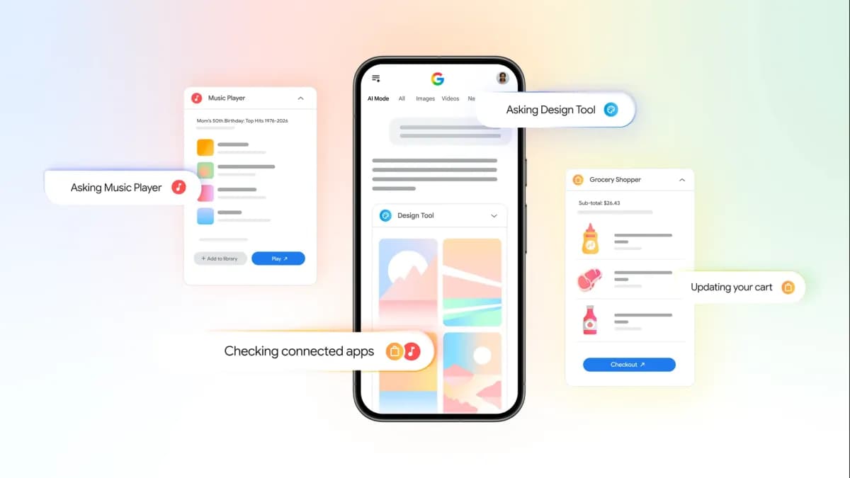Google เปิดทางแอปภายนอกเชื่อม Gemini และ Search รับยุคเอเจนต์ AI